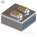 aluminum aavid heat sink extrusions